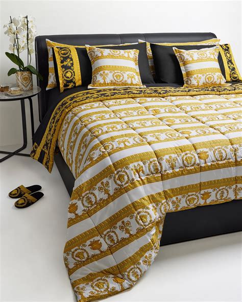 versace queen comforter|Versace comforter sets.